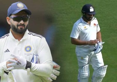 Ranji Trophy 2025:Rohit sharma failed i Ranjli Also, dissmised at 3 Runs, Rishabh pant alos failed. see team india's players performance in ranji